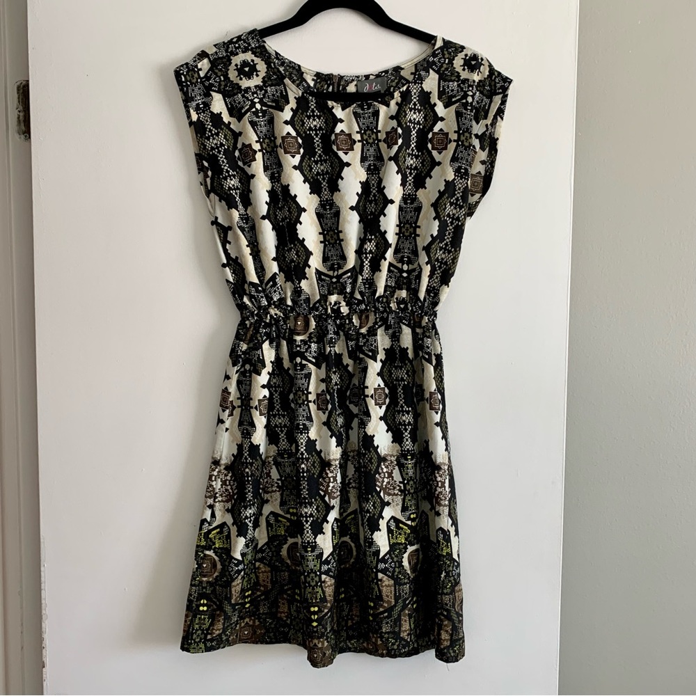 Dots Sleeveless Patterned Dress